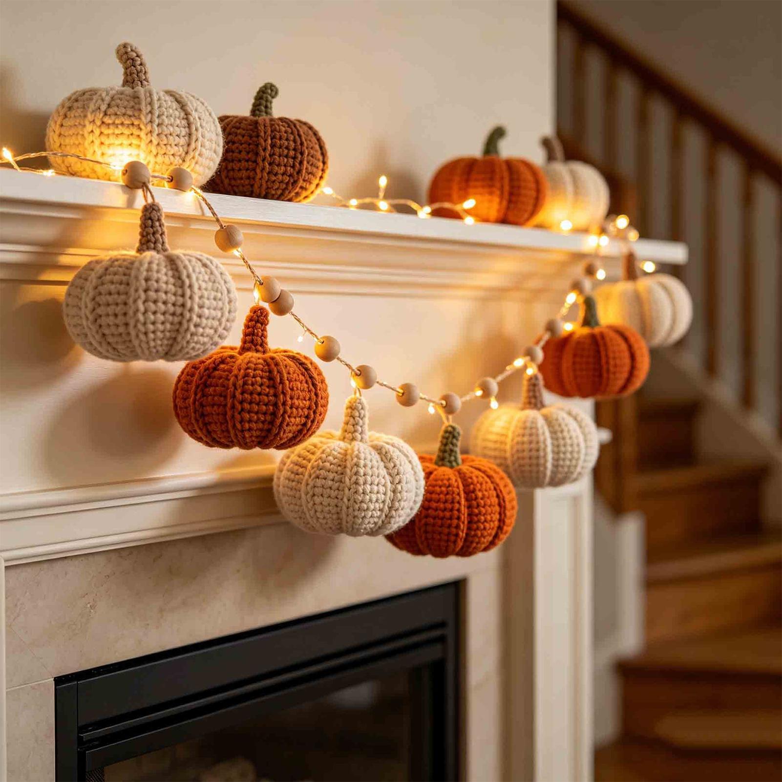 String Light Outdoor - Halloween-Lichter für den Innenbereich, Kamin, Bauernhaus,