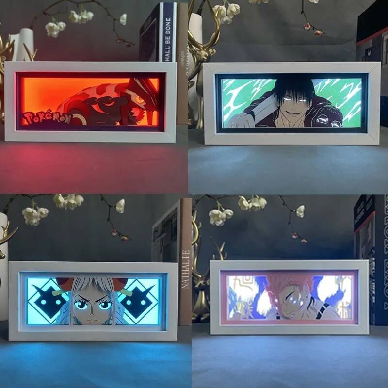 Lighting Room Decor Items - Jujutsu Kaisen Nachtlicht ein Stück Papier