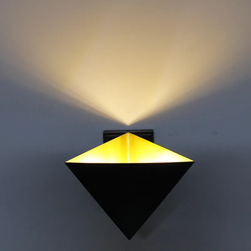 Lighting Design Decor - Minimalistisches Nordisches Design LED-Deckenleuchte Antike Messing-Kupfer-Wandleuchte