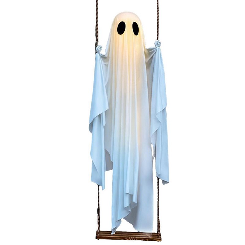 Outdoor Lighting Wedding Decor - [NEU!A08R] Halloween-Dekorationen für draußen, hängende Schaukel-Geisterdekoration