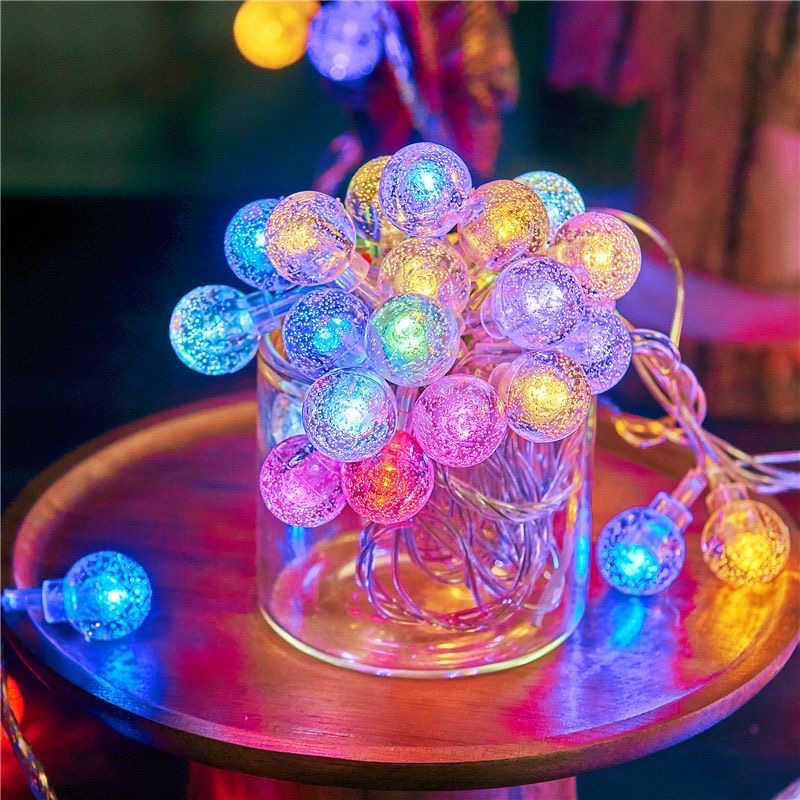 Outdoor Lighting Wedding Decor - Mehrfarbige LED-Lichterkette, 3, 6, 10 m,