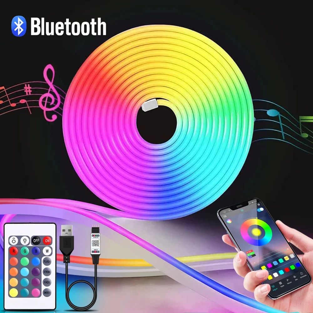 Lighting Decoration For Home - 1-5 m RGB LED Neon Streifen