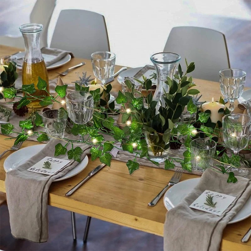 Grüner Efeu, 210 cm, LED-Licht – Wall Decor Lighting Tree Bewertung und Preis