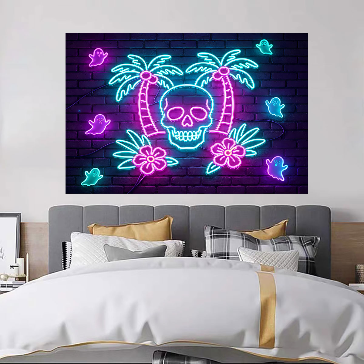 Neonlicht-Wandaufkleber Palmen – Wall Decor Lighting Tree Bewertung und Preis