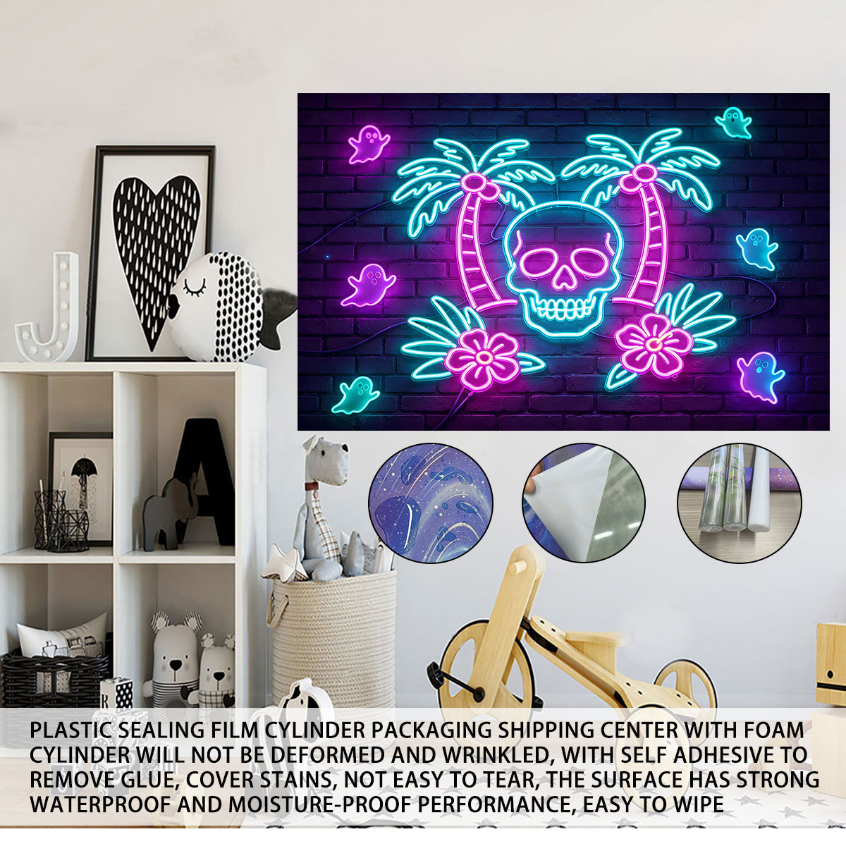Neonlicht-Wandaufkleber Palmen – Wall Decor Lighting Tree Bewertung und Preis