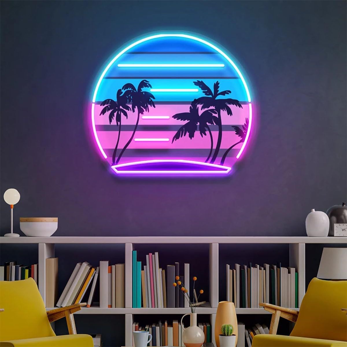 Tropisches Retro-Vintage Sonne – Wall Decor Lighting Tree Bewertung und Preis