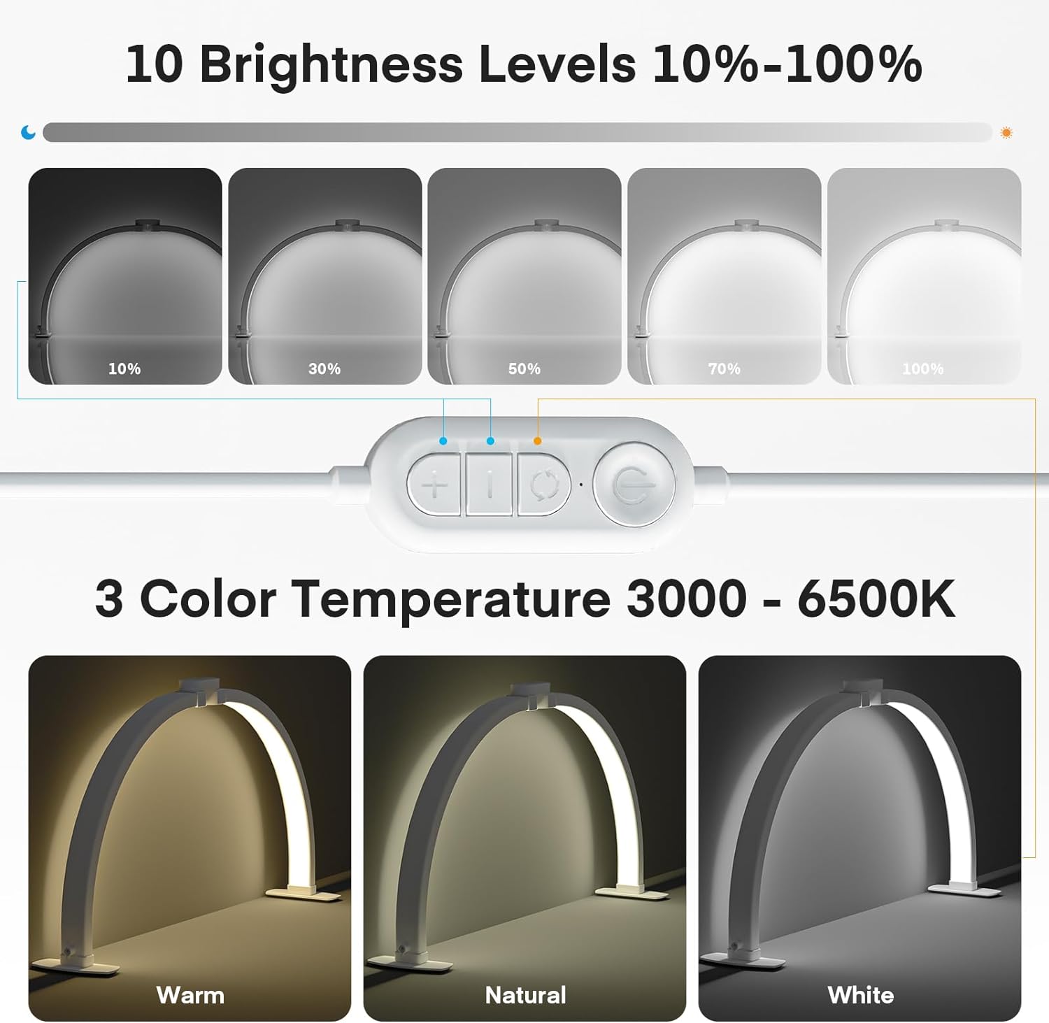 Halbmondförmiges LED-Licht für – Led Moon Lamp Bewertung und Preis