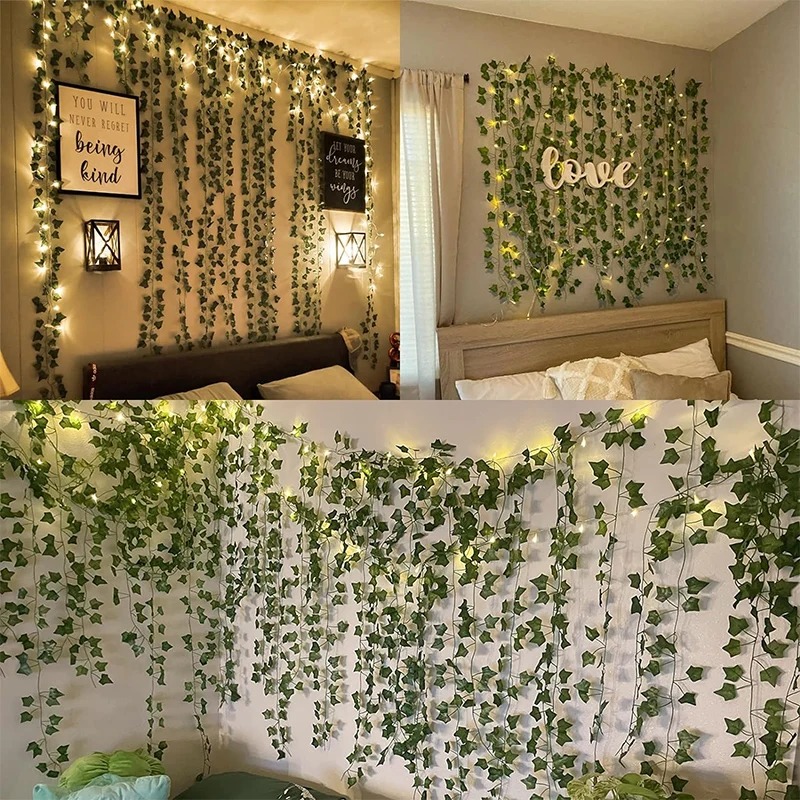 Grüner Efeu 210cm LED Lichterk – Wall Decor Lighting Tree Bewertung und Preis
