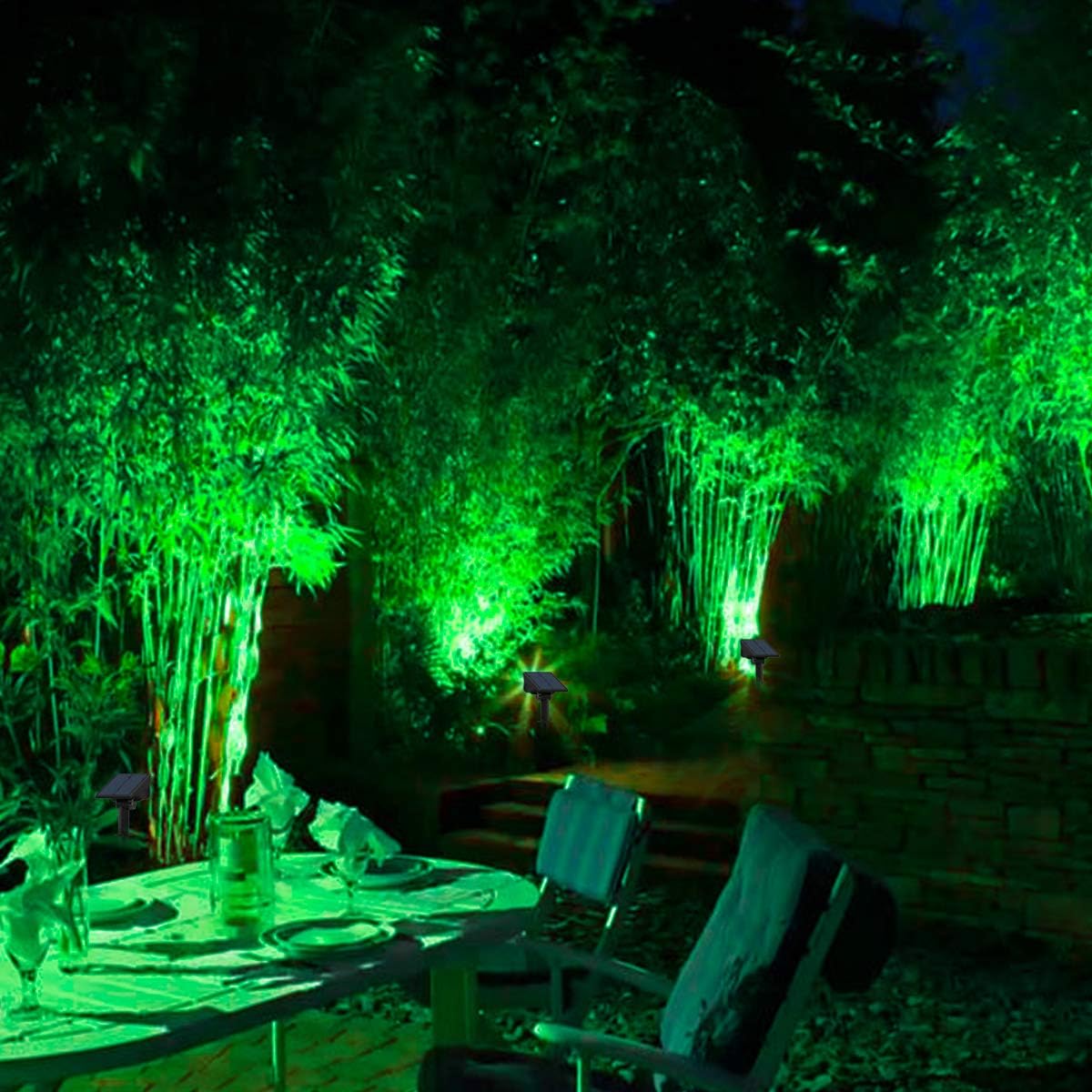 4 stücke Solar Scheinwerfer Ou – Wall Decor Lighting Tree Bewertung und Preis