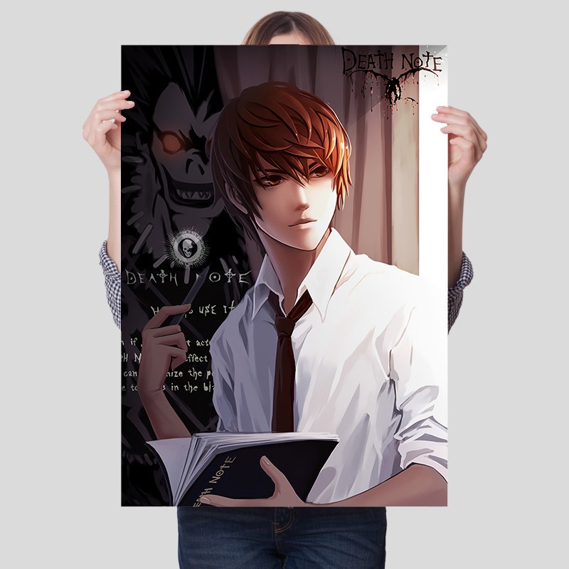 Death Note Ungerahmter Leinwan – Lighting Room Decor Items Bewertung und Preis