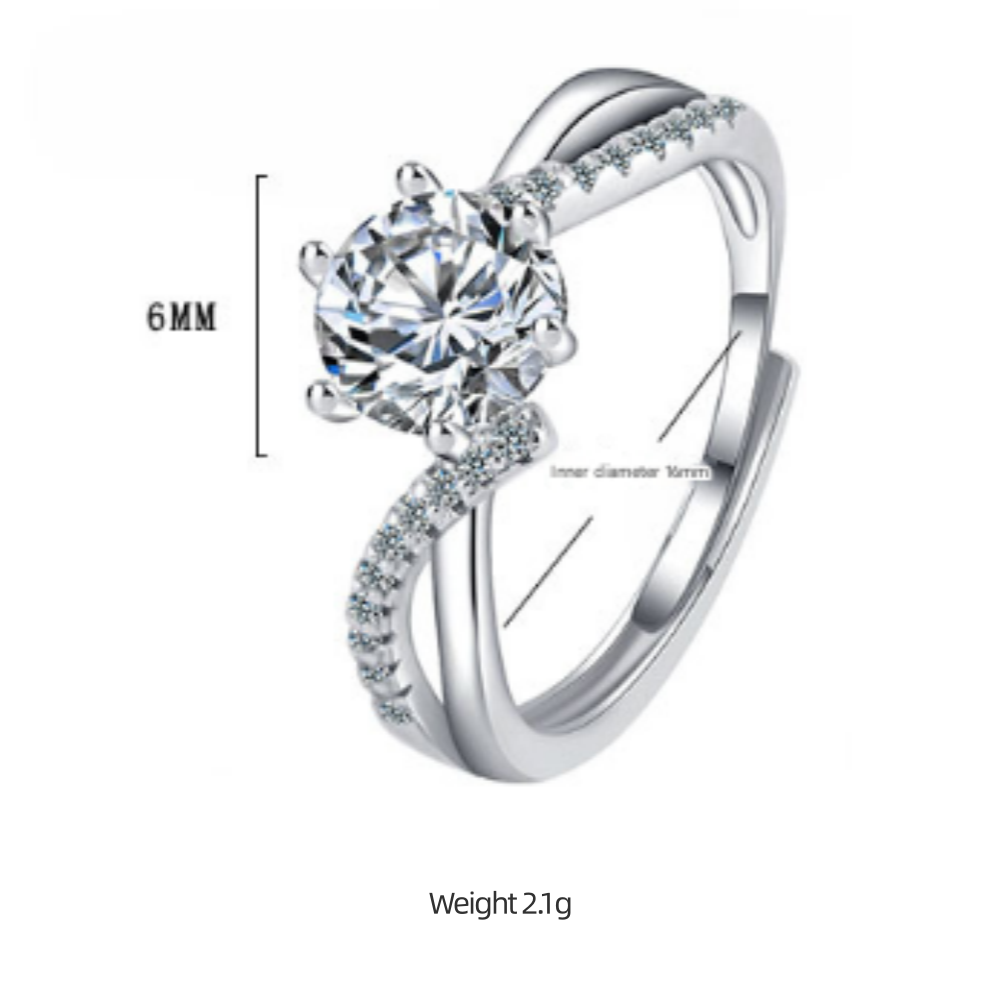 Leichter Luxus-Ring aus 925er- – Lighting By Queen Bewertung und Preis