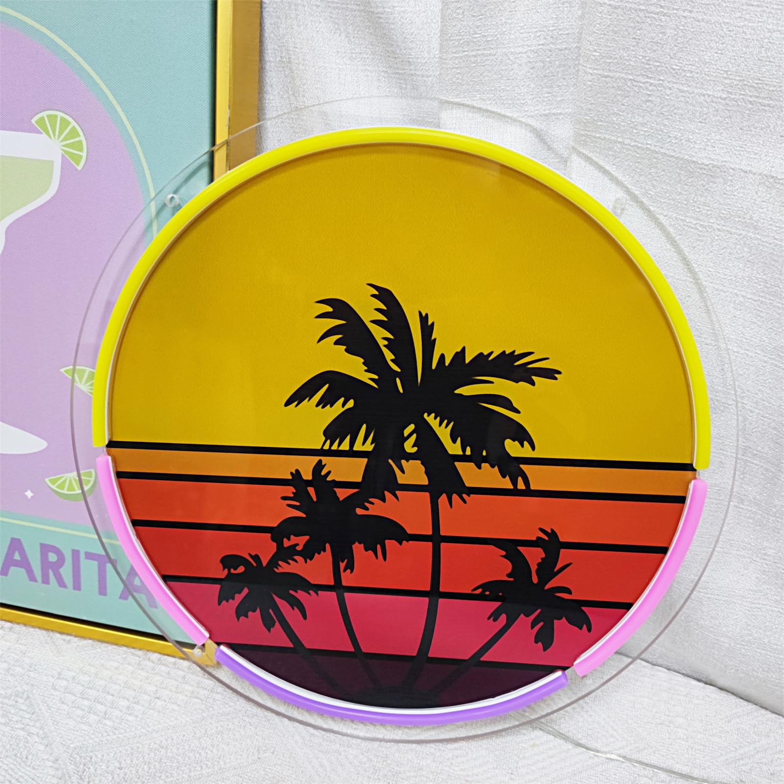 Sonnenuntergang-Neonlicht, gee – Wall Decor Lighting Tree Bewertung und Preis