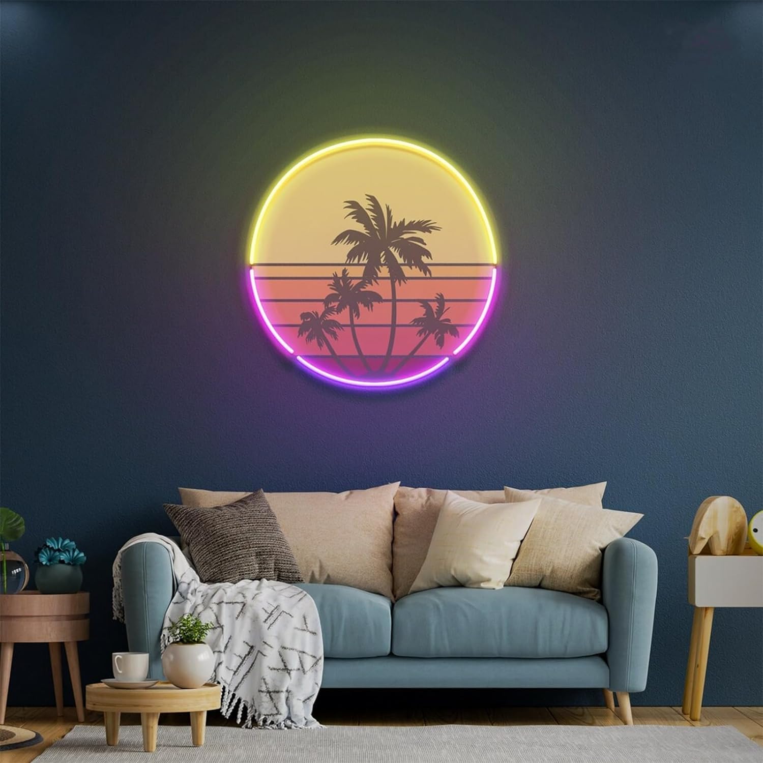 Sonnenuntergang-Neonlicht, gee – Wall Decor Lighting Tree Bewertung und Preis