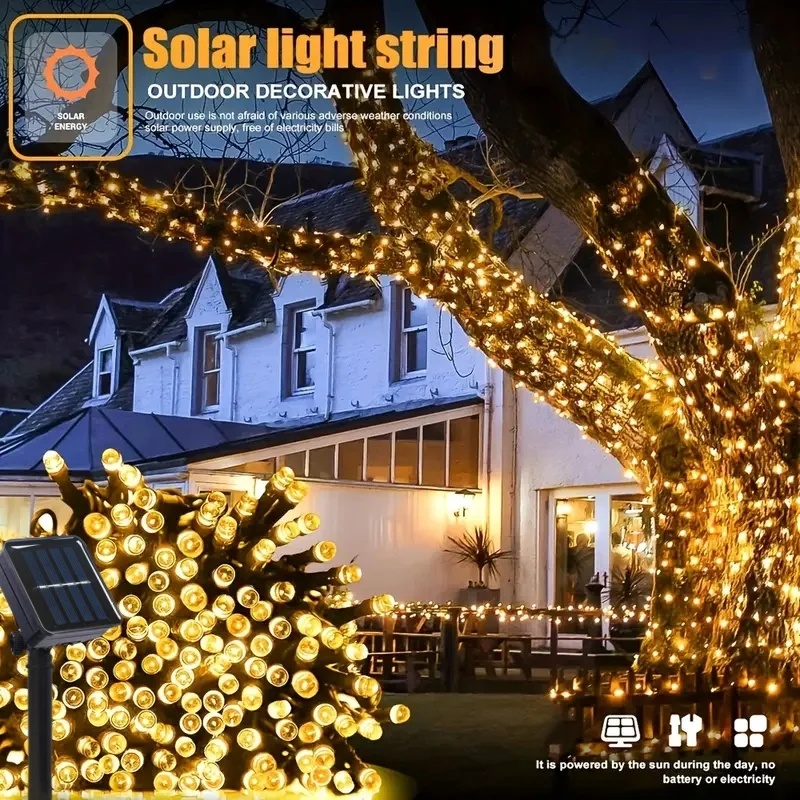 LED-Solarbetriebene Außen-Lich – Outdoor Lighting Wedding Decor Bewertung und Preis