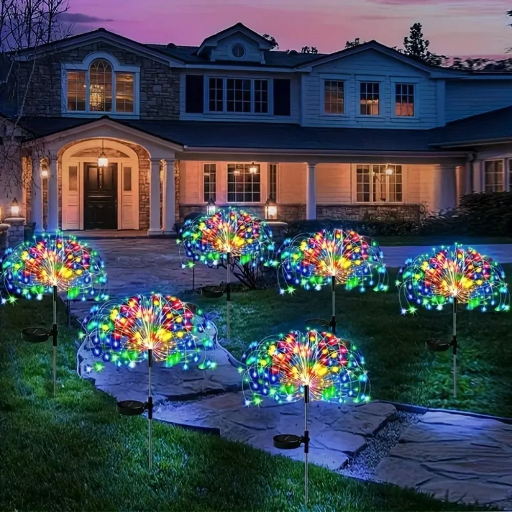 Solar-LED-Feuerwerkslichterket – Outdoor Lighting Wedding Decor Bewertung und Preis