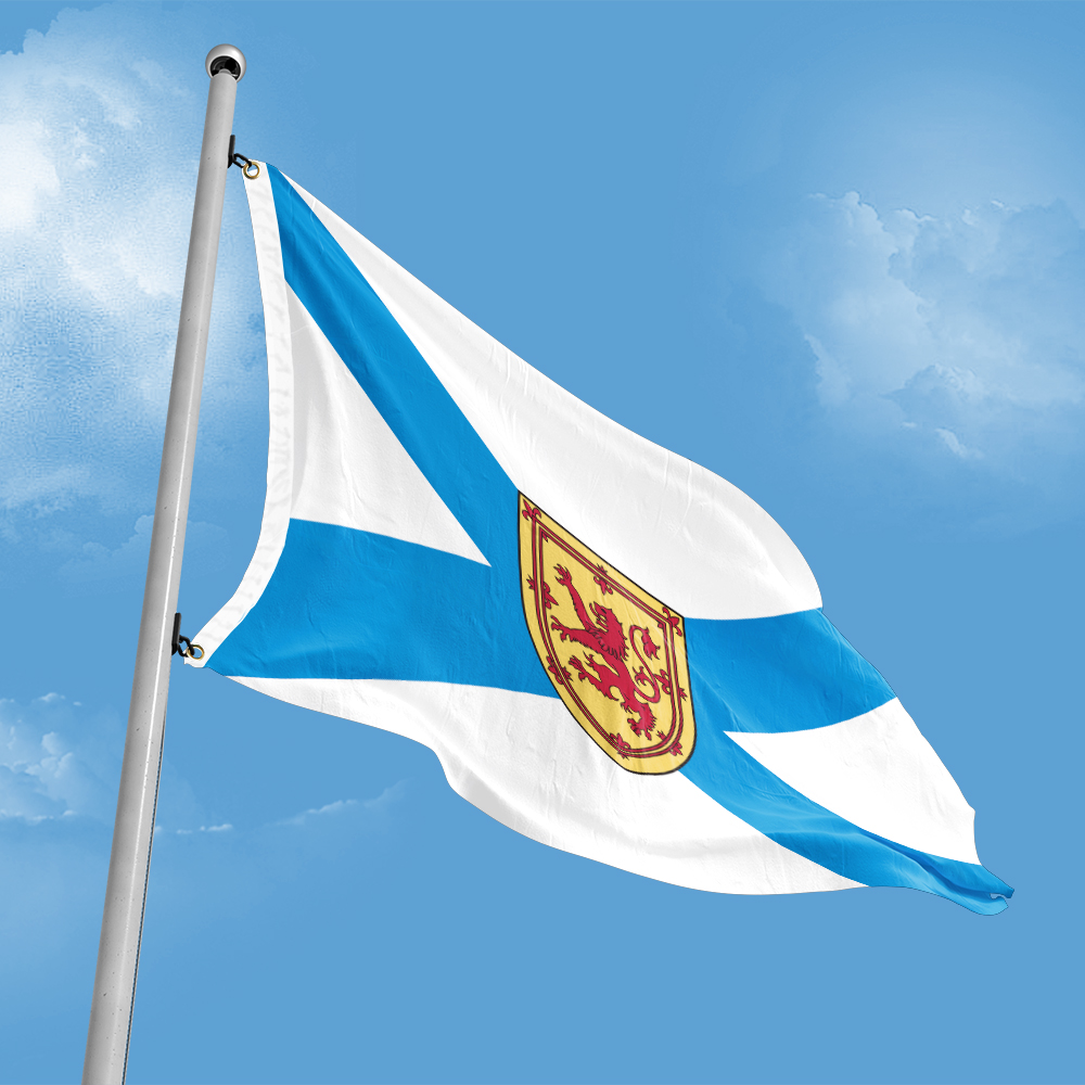 Kanada Flagge von Nova Scotia  – Nova Decor & Lighting Vase Bewertung und Preis