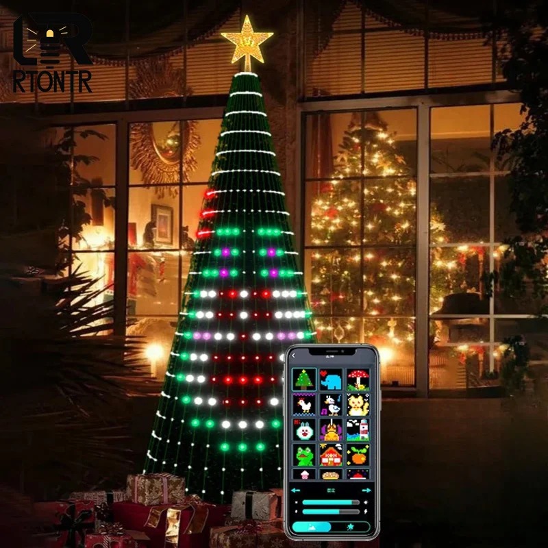 Weihnachtsstern-Baumbeleuchtun – Lighting Decoration For Home Bewertung und Preis