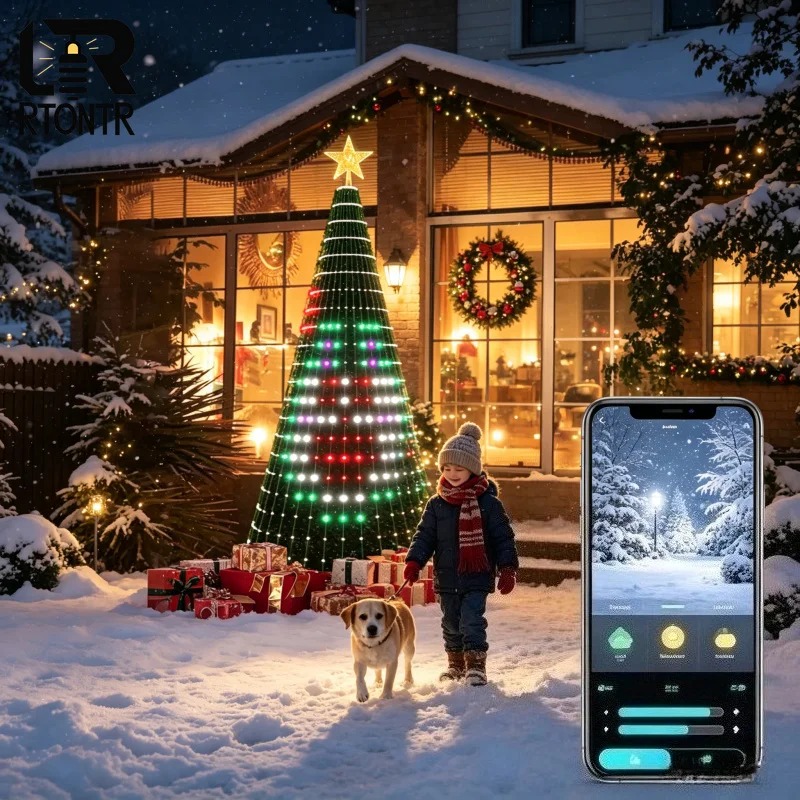 Weihnachtsstern-Baumbeleuchtun – Lighting Decoration For Home Bewertung und Preis