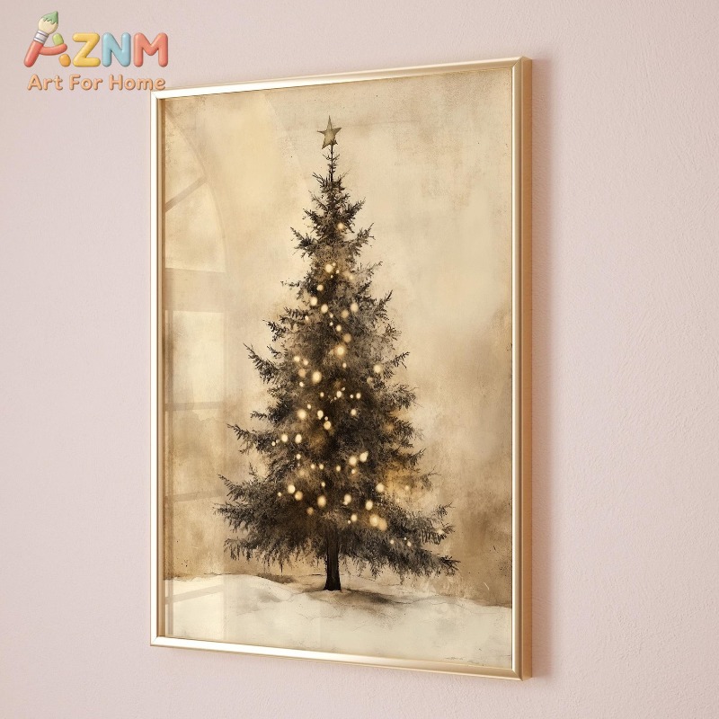 Antike Vintage-Weihnachtsbaum- – Wall Decor Lighting Tree Bewertung und Preis