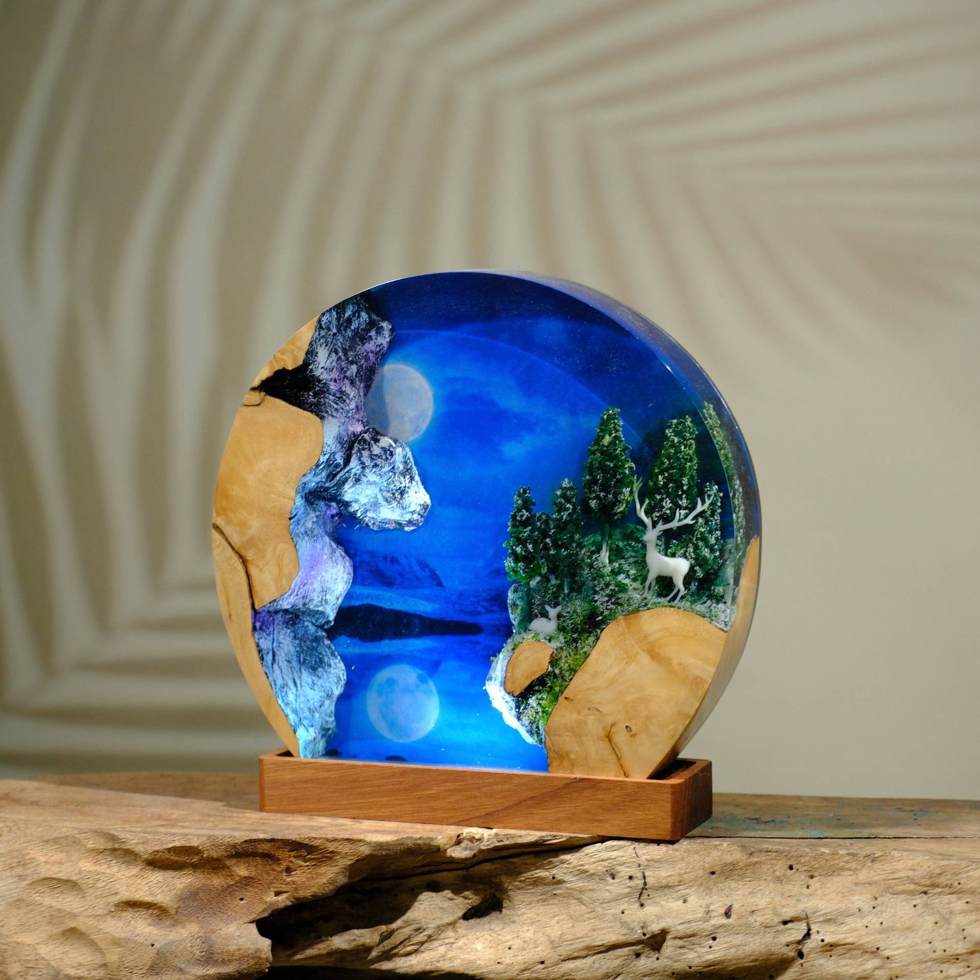 Maßgeschneiderte Artikel Harz  – Lighting World Decor Bewertung und Preis