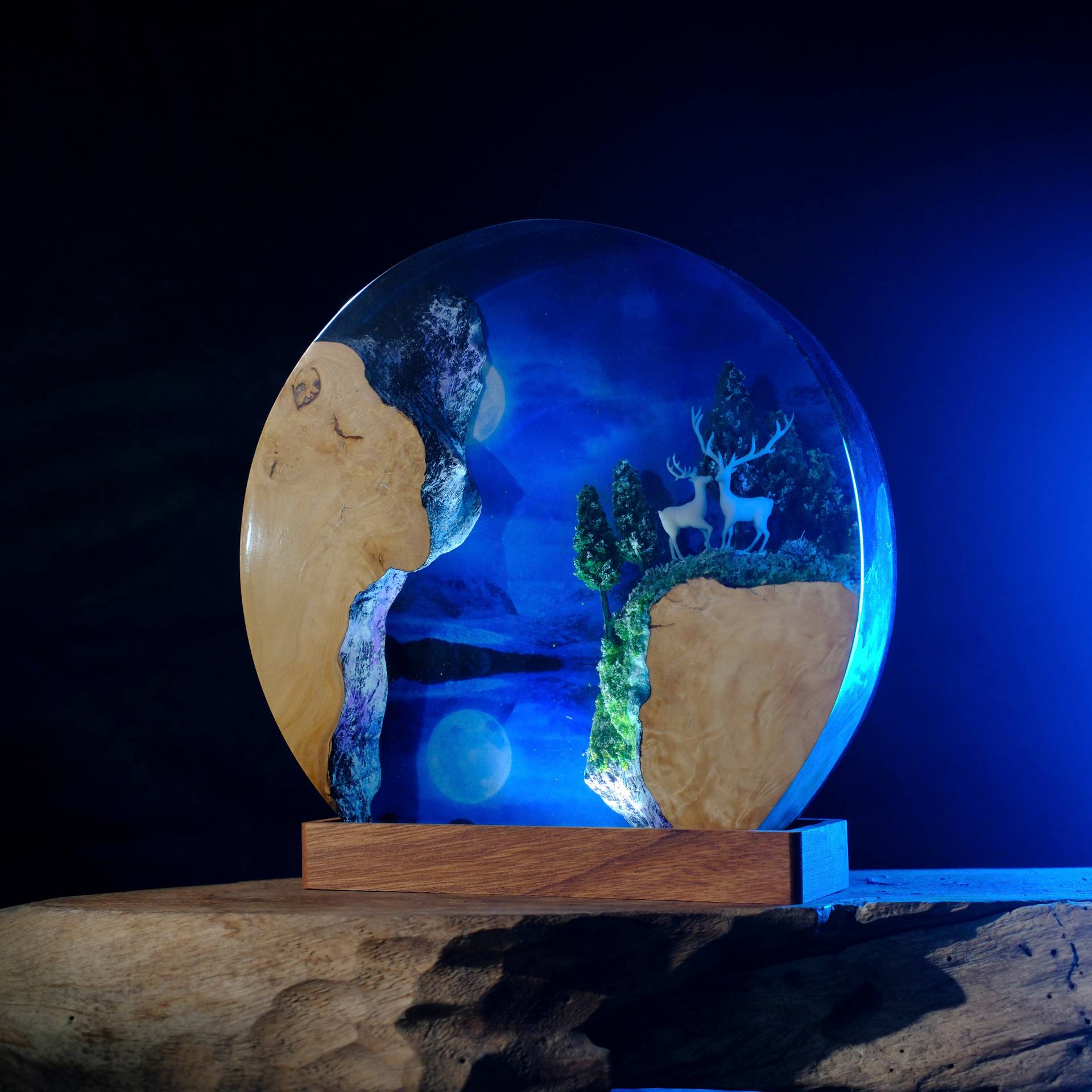 Maßgeschneiderte Artikel Harz  – Lighting World Decor Bewertung und Preis