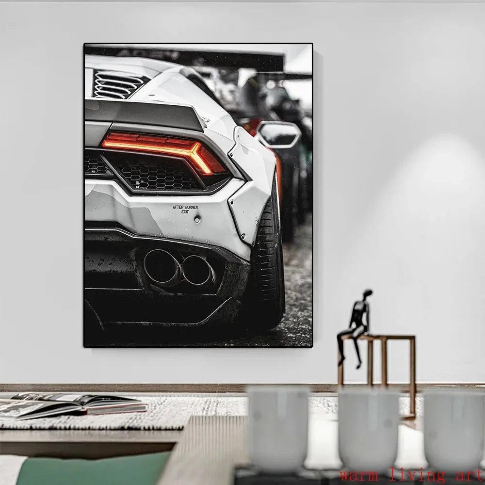Welt Luxus Sportwagen schwarz  – Lighting World Decor Bewertung und Preis
