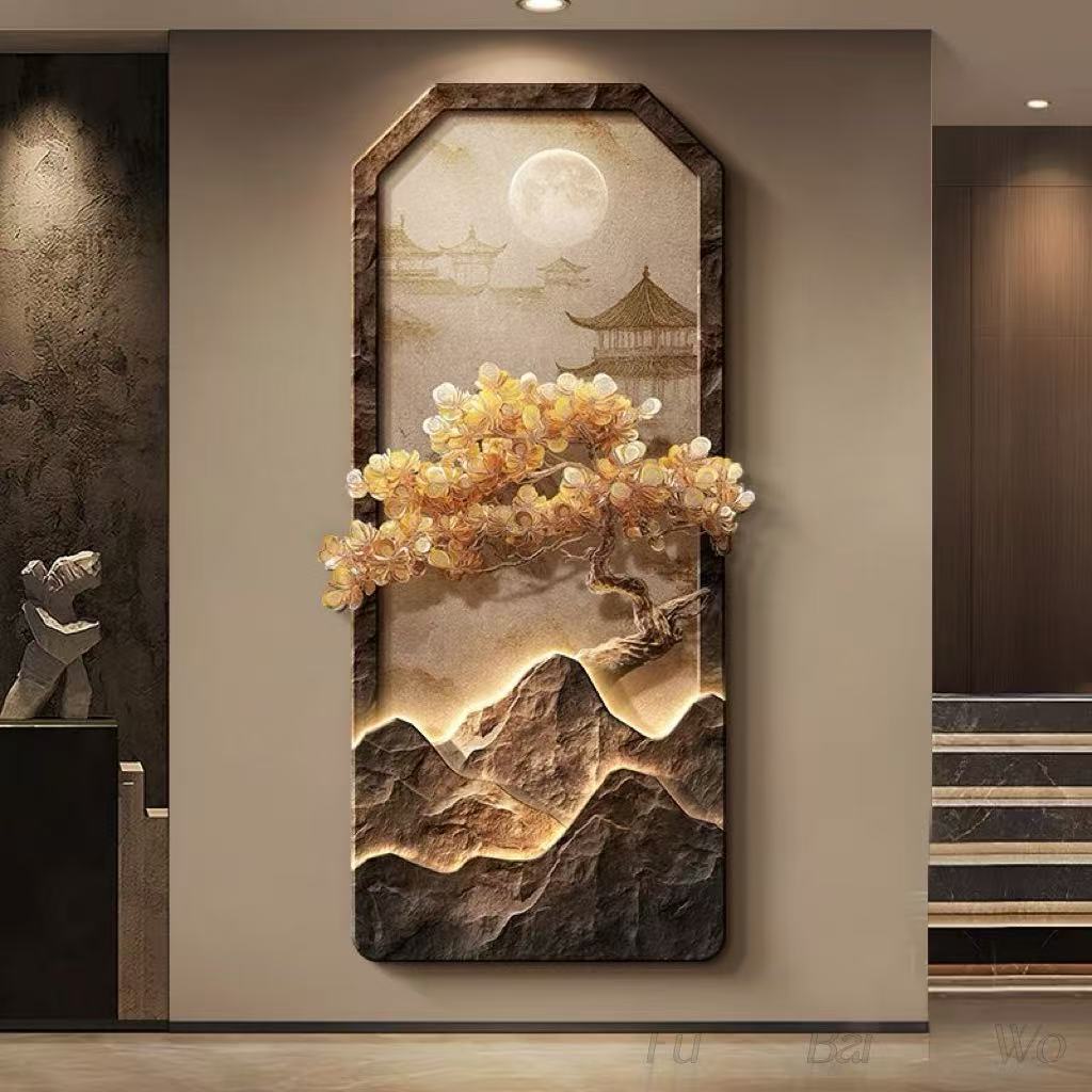 Neue Luxus-Baum-Eingangsdekora – Wall Decor Lighting Tree Bewertung und Preis