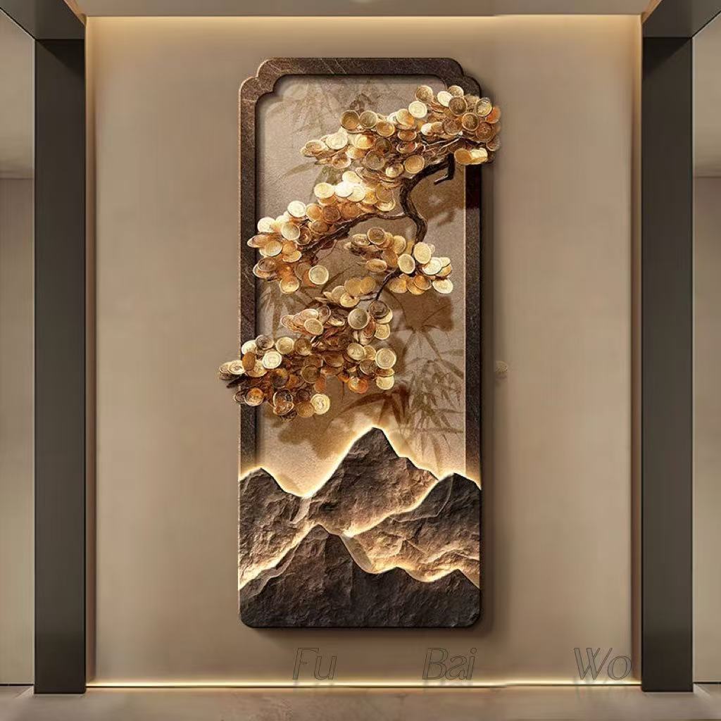 Neue Luxus-Baum-Eingangsdekora – Wall Decor Lighting Tree Bewertung und Preis