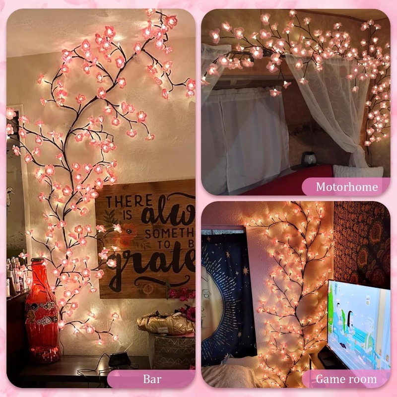 LED-Kirschblüten-Baumzweig-Lic – Wall Decor Lighting Tree Bewertung und Preis