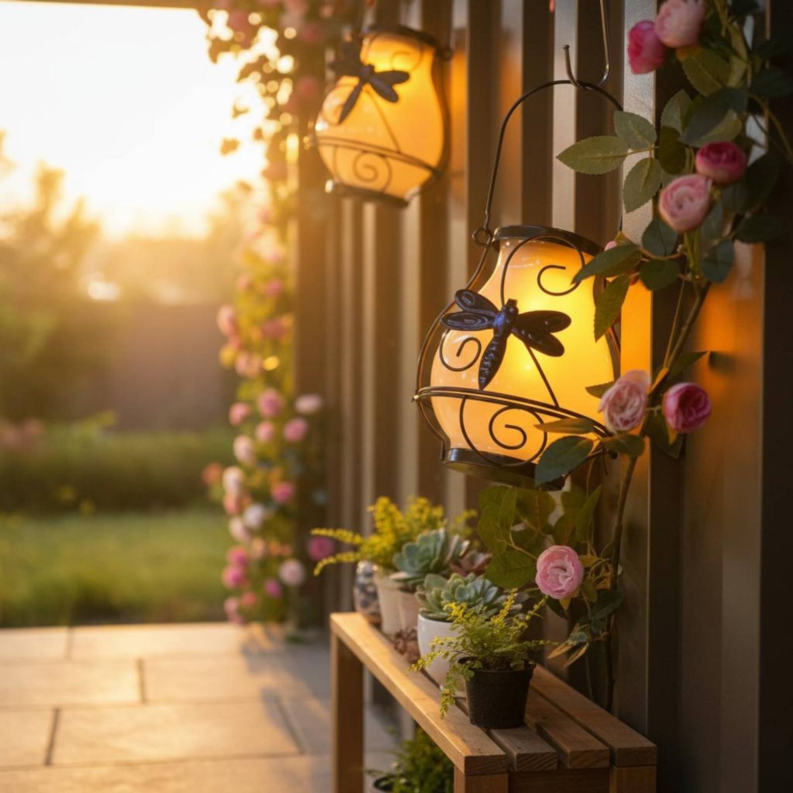 Solar-Schmetterlingslaterne, w – Lighting Decor Outdoor Bewertung und Preis