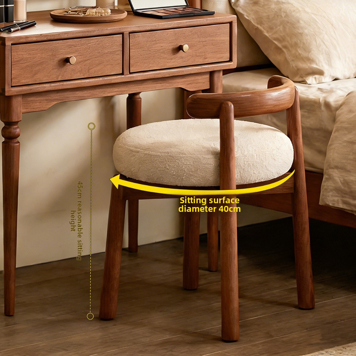 Einfacher Drehhocker aus Massi – Furniture Lighting & Decor Magazine Bewertung und Preis