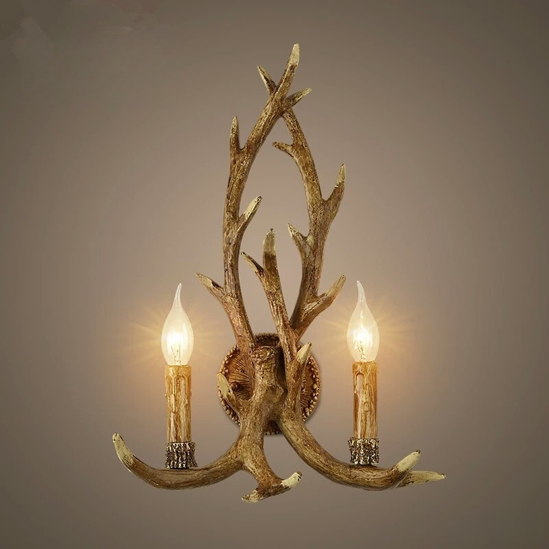 Holzgefühl Harz dekorative LED – Wall Decor Lighting Tree Bewertung und Preis