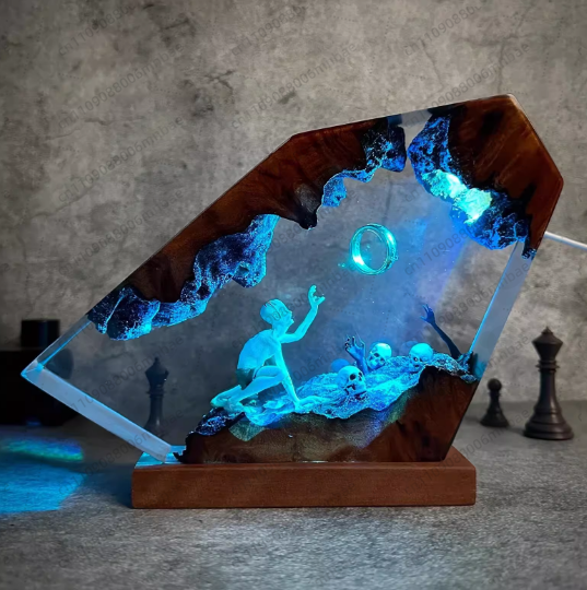Harz-Lampe Einzigartige Raumde – Lighting World Decor Bewertung und Preis