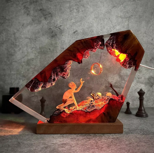 Harz-Lampe Einzigartige Raumde – Lighting World Decor Bewertung und Preis