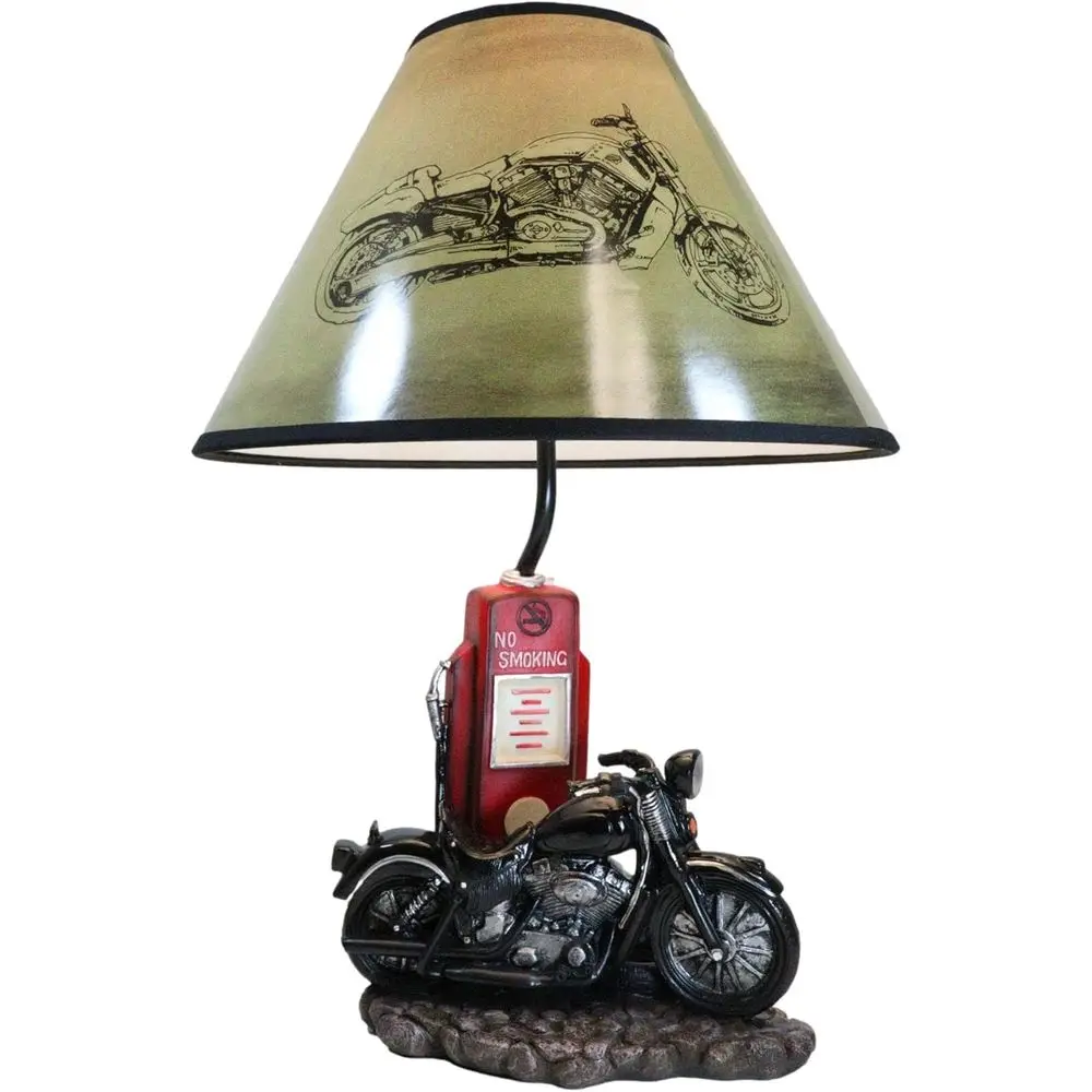 Vintage Retro Schwarze Motorra – Lighting Decoration For Home Bewertung und Preis