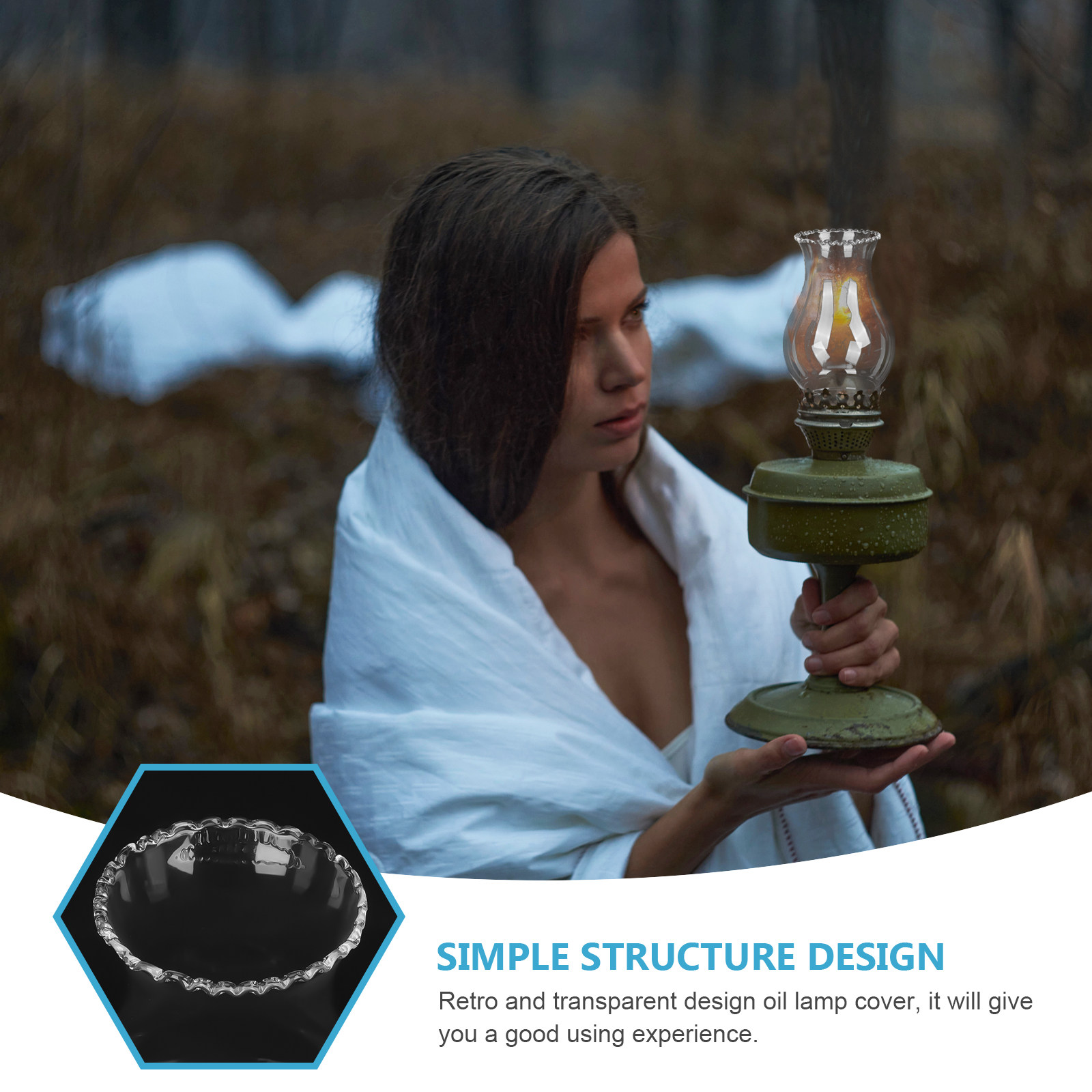 Retro-Glaslampenschirm für Öll – Outdoor Lighting Wedding Decor Bewertung und Preis