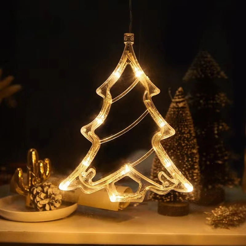 1-20PCS LED Weihnachten Saugna – Wall Decor Lighting Tree Bewertung und Preis