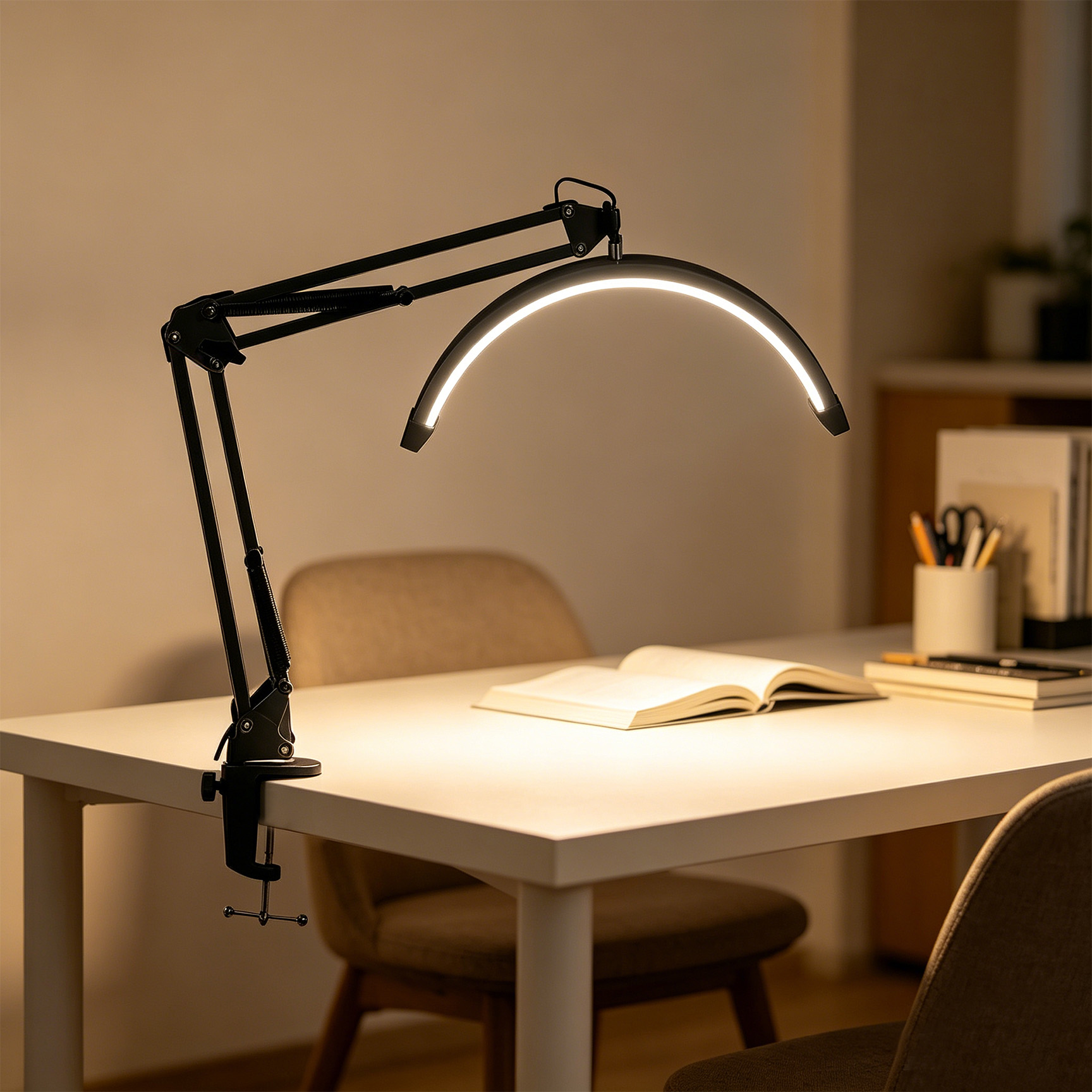 16 Zoll U-förmige Halbmond-Sch – Led Moon Lamp Bewertung und Preis